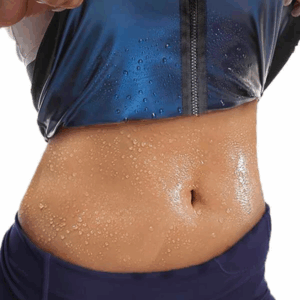Zip-up Sweat Waist Belt