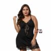 PLUS Size Sexy Floral Lace Babydoll