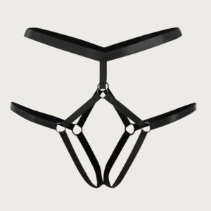 Sexy Strapy Linked Lingerie Garter Panty
